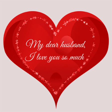 Romantic Birthday eCard for Husband