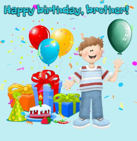 Animated Birthday eCard for Brother