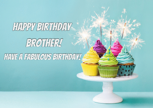 Happy Birthday eCard for Brother